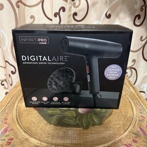 INFINITIPRO by Conair Black Hair Heat Dryer